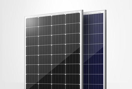Módulo solar Monocrystalline 12v 24v de 370 watts fora do módulo 166x166mm do picovolt da grade