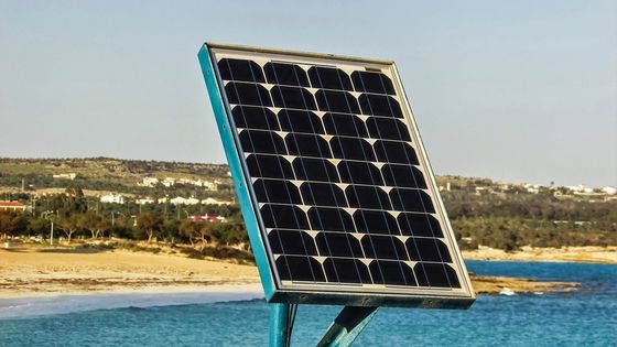 Células solares Monocrystalline finas livres do silicone do Pid 72 156x156mm 320w 340w 360w 375W