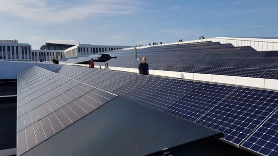 mono Perc Bifacial N tipo pilhas 500W 520W 530W 540W 440w de 144cells do painel solar 100W 96
